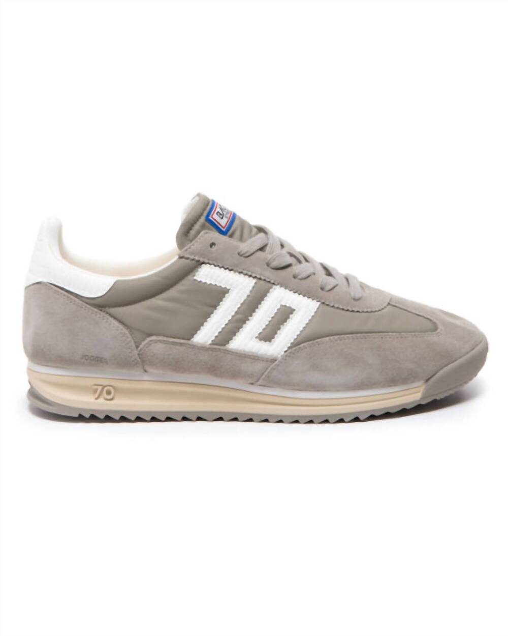 NEW BACK 70 men's jogger fc600 sneakers in taupe milk
